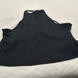 SHEIN Elegant Black Tank Top